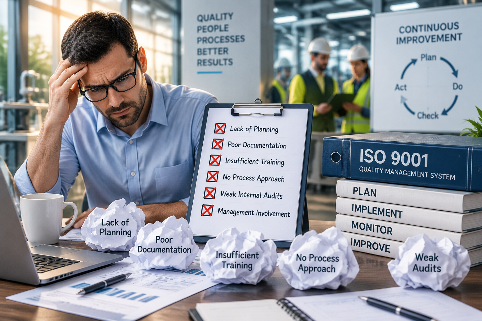 ISO 9001 Implementation Mistakes
